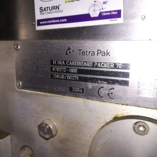 Автомат упаковки в картонный короб Tetra Pak cardboard packer TCBP70 V110 WASF — 2004 — Фото 2