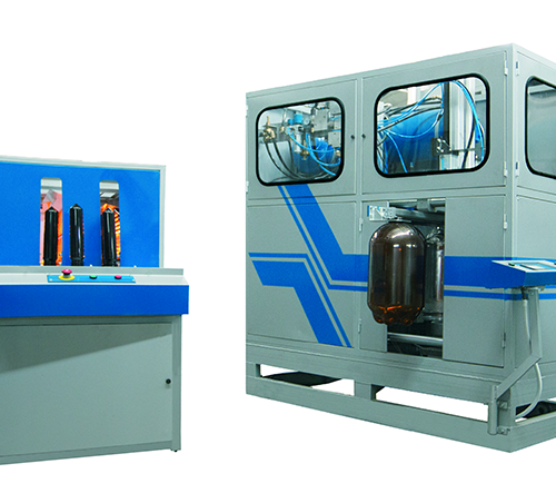 Semiautomatic PET Bottle Blow Molding Machine PV — 30 producing capacity 40 BPH — Photo 1
