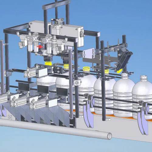 Machine closure MU 3 with a capacity of up to 10,000 bottles / hour — Photo 19
