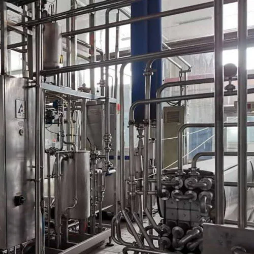 Асептический стерилизатор молочных продуктов трубчатого типа Тетра Пак TA Flex1 с гомогенизатором Тетра Алекс 200 Бар — 2006 — Фото 1